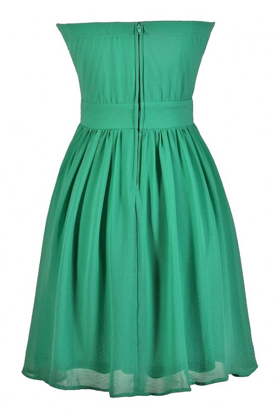 green lily bridesmaid dresses