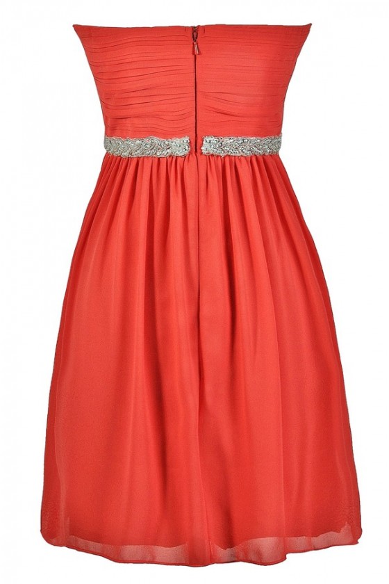Warehouse coral spot top dress