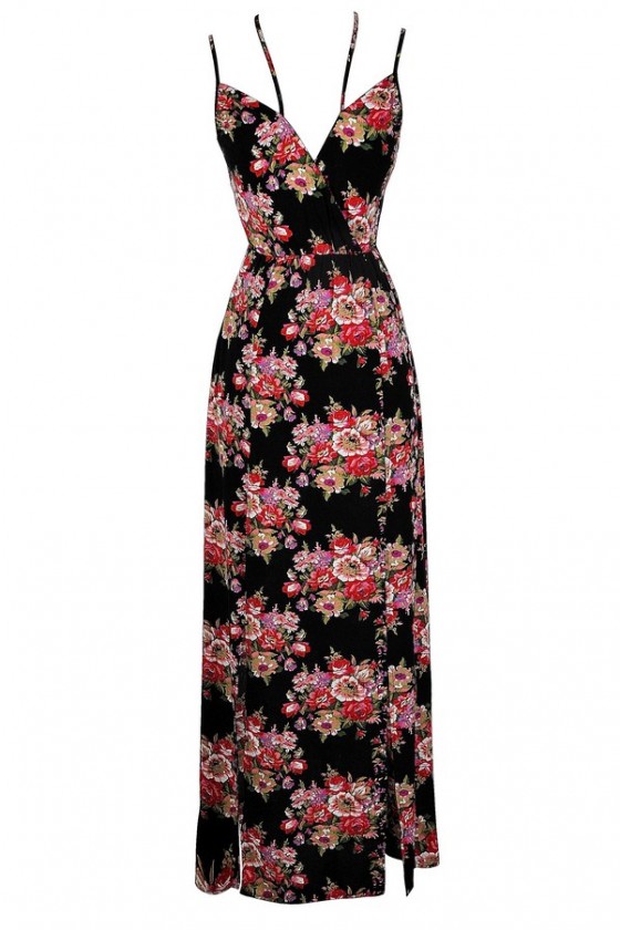 Cute Maxi Dress, Cute Summer Dress, Summer Maxi Dress, Floral Maxi Dress, Red and Black Floral Dress, Red and Black Maxi Dress, Floral Print Dress, 90s Maxi Dress, Cute 90s Dress Lily Cute Maxi Dress, Cute Summer Dress, Summer Maxi Dress, Floral Maxi Dress, Red and Black Floral Dress, Red and Black Maxi Dress, Floral Print Dress, 90s Maxi Dress, Cute 90s Dress Lily