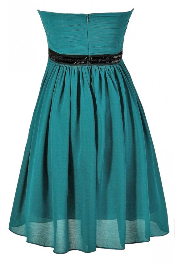 Teal and black outfit hotsell