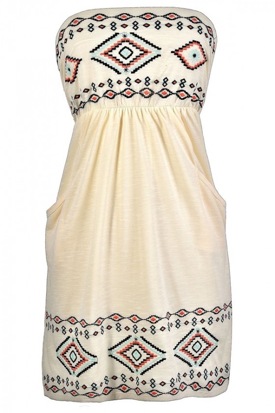 Cute Embroidered Dress Cute Summer Dress Southwestern Dress