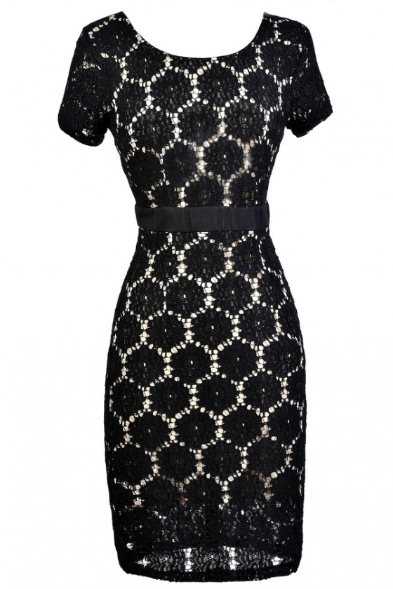 cute black lace dresses