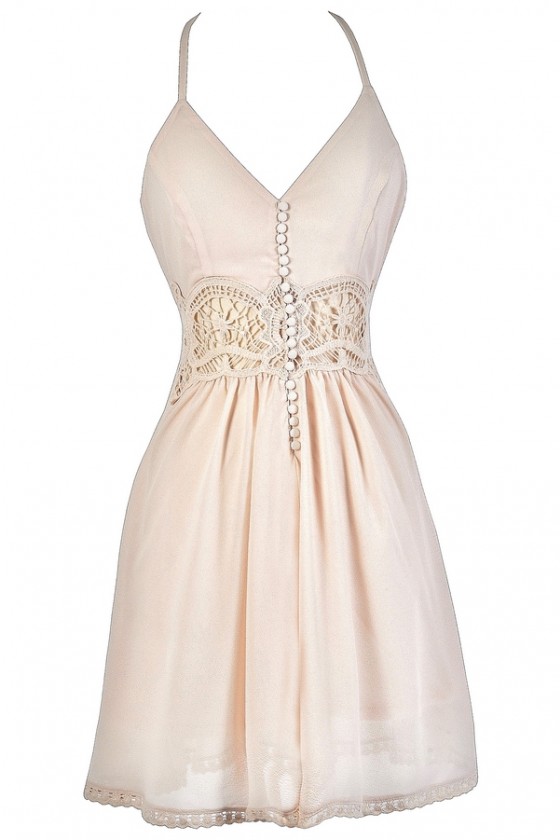 light pink summer dress