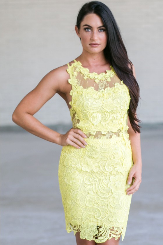 yellow party dress for women