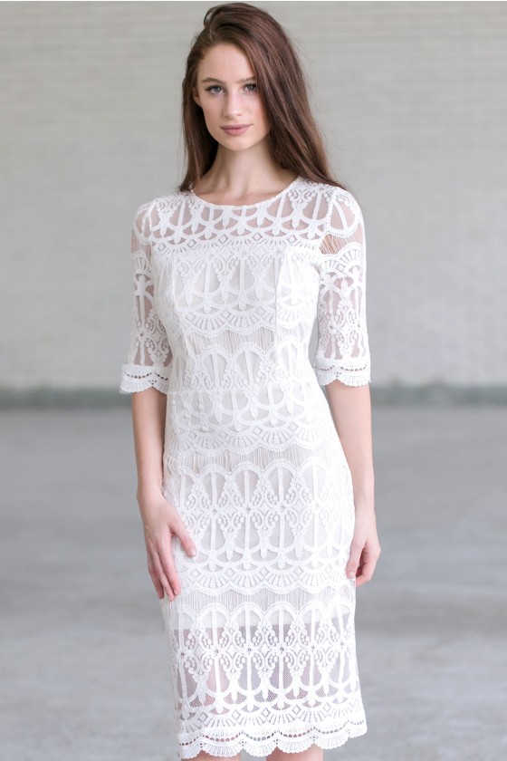 midi bridal shower dress