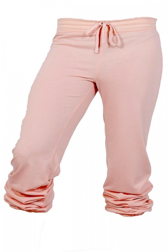 Comfy Scrunch Sweats in Baby Pink Lily Boutique