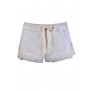 Cute Grey Shorts, Grey Lace Trim Shorts, Cute Casual Shorts, Cute Summer Shorts