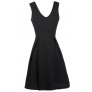 Black A-Line Dress, Little Black Dress, Black Sundress, Black Party Dress, Black Cocktail Dress