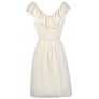 Cute Ruffle Dress, Off White Ruffle Dress, Ivory Ruffle Dress, Off White Rehearsal Dinner Dress, Off White Bridal Shower Dress, Ivory Summer Dress, Off White Summer Dress, Ivory Party Dress, Off White Cocktail Dress
