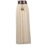 Cute Maxi Skirt, Beige Maxi Skirt, Prairie Maxi Skirt