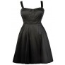 Black Plus Size Dress, Cute Plus Size Dress, Plus Size Party Dress, Plus Size A-Line Dress