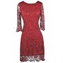 Burgundy lace Sheath Dress, Cute Holiday Dress, Burgundy Lace Bridesmaid Dress