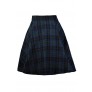 Blue and Green Plaid Skirt, Tartan Plaid Skirt, Scottish Plaid Skirt