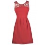 Cute Red Dress, Red Party Dress, Red Summer Dress, Red Sundress