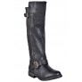 Black Quilted Riding Boots, Cute Black Boots, Fall Boots