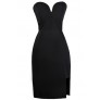 Black Strapless Dress, Cute Black Dress, Black Cocktail Dress, Online Boutique Dress