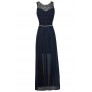 Navy Lace Bridesmaid Dress, Navy Maxi Dress, Online Boutique Dress
