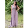 Lavender Grey Maxi Dress Online, Beaded Prom Dress Online
