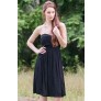 Black Midi Dress Online, Cute Little Black Dress, Black Sundress