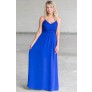 Cute Royal Blue Maxi Dress, Boutique Dresses Online, Cute Summer Maxi Dress