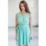Cute Mint Dress, Mint Summer Dress, Online Boutique Dress, Cute Mint Party Dress