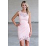 Pink Lace Cocktail Dress Online