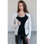 Black and White Blazer, Cute Work Outfit
