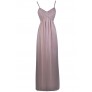 Mink Light Purple Maxi Bridesmaid Dress