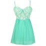 Mint Lace Top, Mint and Ivory Top, Cute Mint Lace Top, Mint Lace Babydoll Top, Cute Juniors Top