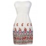 White Embroidered Dress, Embroidered Boho Dress, Cute Summer Dress, Embroidered Summer Dress, Boho Embroidered Dress