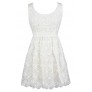 Off White Lace Dress, Off White Lace Rehearsal Dinner Dress, Off White Sundress, Cute Ivory Lace Dress, Cute Off White Summer Dress