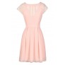 Cute Pink Dress, Pink Lace Dress, Pale Pink Summer Dress, Pink A-Line Dress, Blush Pink Lace Dress, Pink Party Dress, Cute Pink Dress