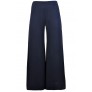 Cute Navy Pants, Navy Palazzo Pants, Navy Wide Leg Pants, Flowy Navy Pants