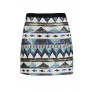 Sequin Mini Skirt, Cute Sequin Skirt, Aztec Sequin Skirt, Tribal Sequin Skirt, Aztec Pattern Skirt, Tribal Pattern Skirt, Geometric Sequin Skirt