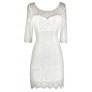 Cute Ivory Dress, Ivory Lace Dress, Ivory Rehearsal Dinner Dress, Ivory Bridal Shower Dress, Ivory Lace Sheath Dress, Off White Lace Dress, Off White Embroidered Dress, Off White Sheath Dress, Off White Rehearsal Dinner Dress, Cute Rehearsal Dinner Dress