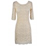 Cute Beige Dress, Beige Lace Dress, Beige Lace Rehearsal Dinner Dress, Beige Lace Bridal Shower Dress, Beige Lace Sheath Dress, Cute Rehearsal Dinner Dress, Cute Bridal Shower Dress
