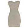 Cute Party Dress, Cute Cocktail Dress, Cute Bodycon Dress, Silver Bodycon Dress, Gold Bodycon Dress, Silver Strapless Dress, Gold Strapless Dress, Metallic Bodycon Dress