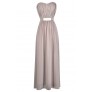 Light Purple Mink Bridesmaid Maxi Dress