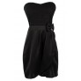 Cute Black Dress, Little Black Dress, Black Bow Dress, Black Party Dress, Black Cocktail Dress, Black Strapless Dress, Cute Bow Dress