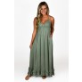 Cute Green Maxi Dress