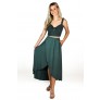 Cute Green Wrap Maxi Skirt