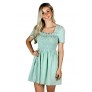 Light Sage Green A-Line Summer Sundress for Women