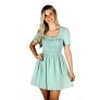 Light Sage Green A-Line Summer Sundress for Women