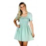 Light Sage Green A-Line Summer Sundress for Women