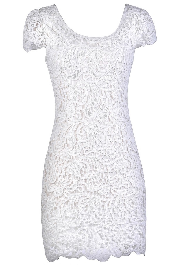 LACE UP SILK DRESS (IVORY)