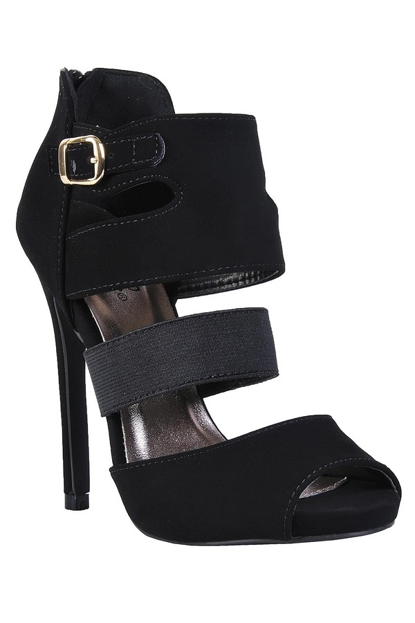 strappy bootie sandals