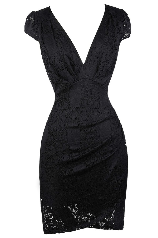 Little Black Dress, Black Cocktail Dress, Black Party Dress Lily Boutique