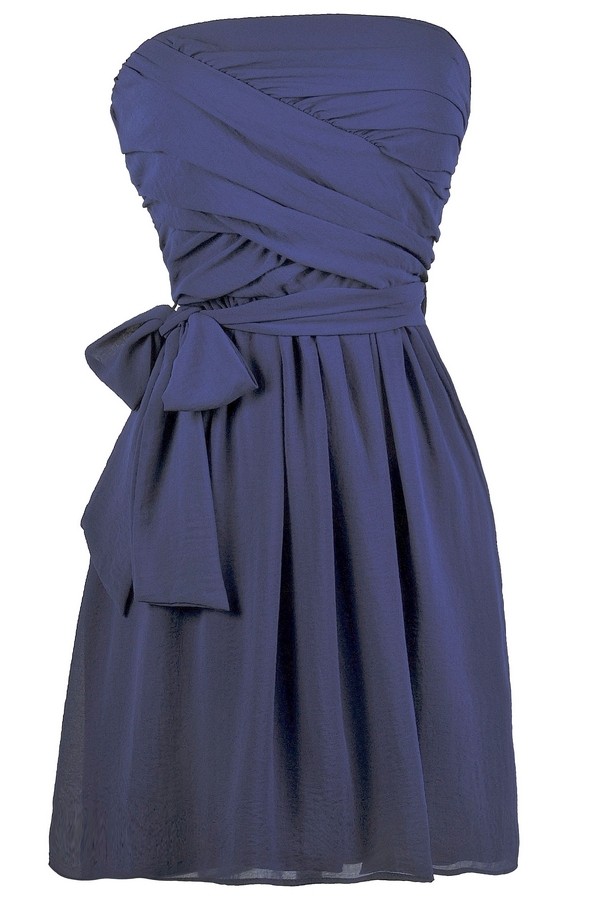 Royal Blue Bridesmaid Dress, Cute Online Boutique Dress, Blue Summer