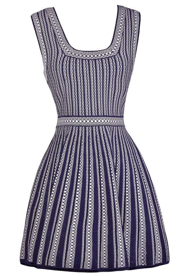 lined white dress