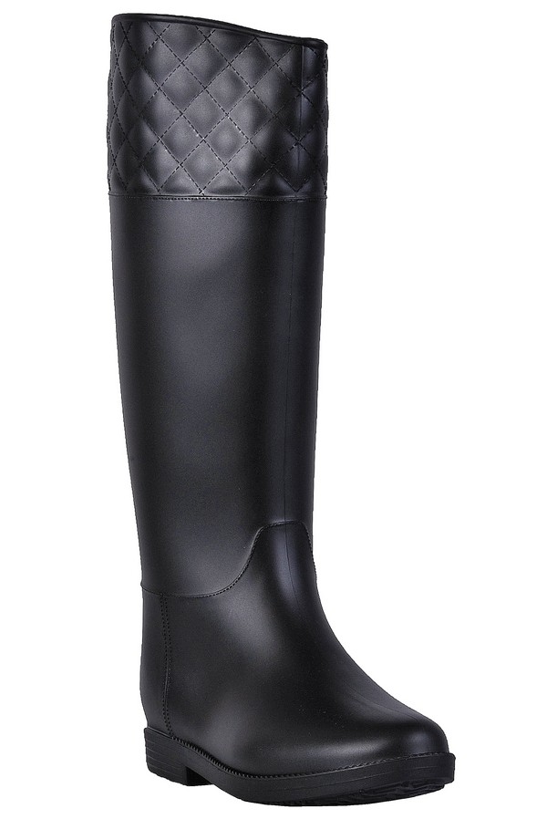 Quilted rain boots sales